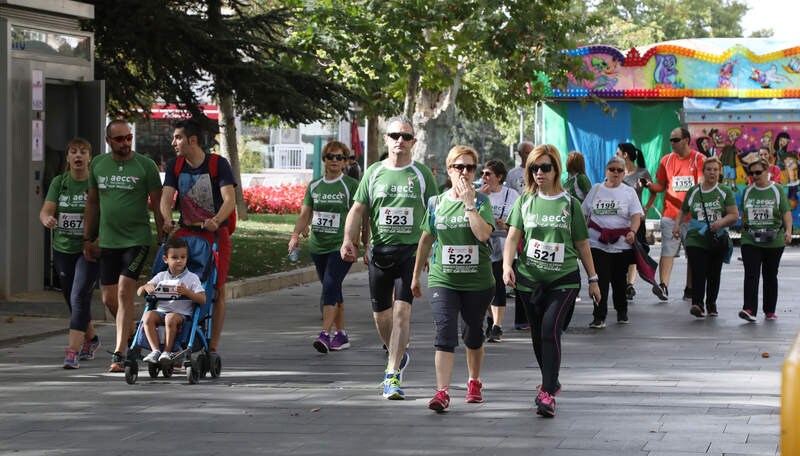 Marcha contra el cáncer en Palencia