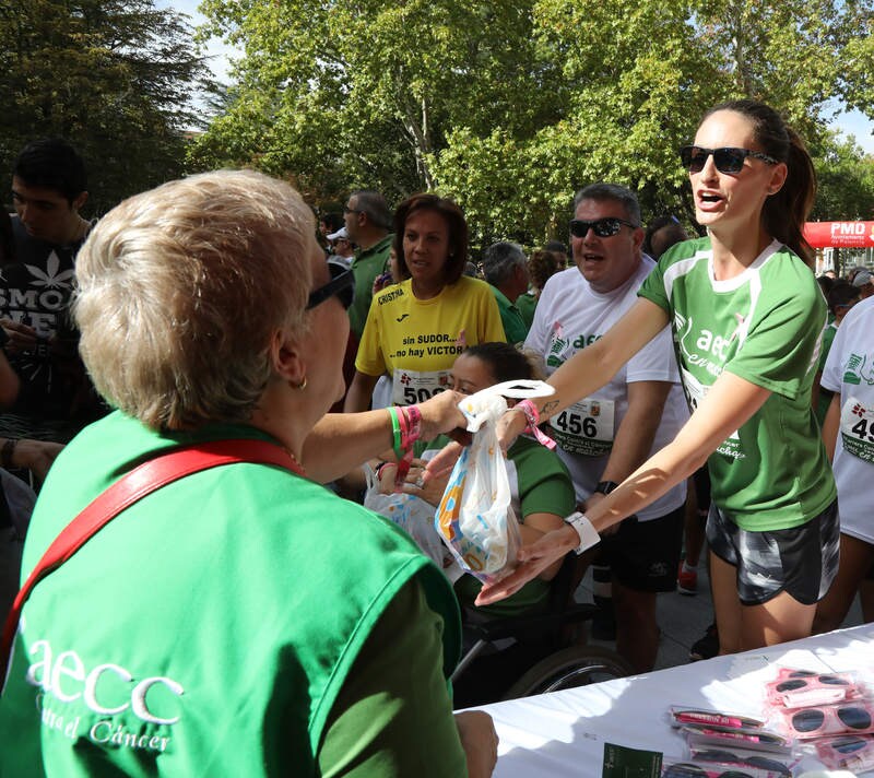 Marcha contra el cáncer en Palencia