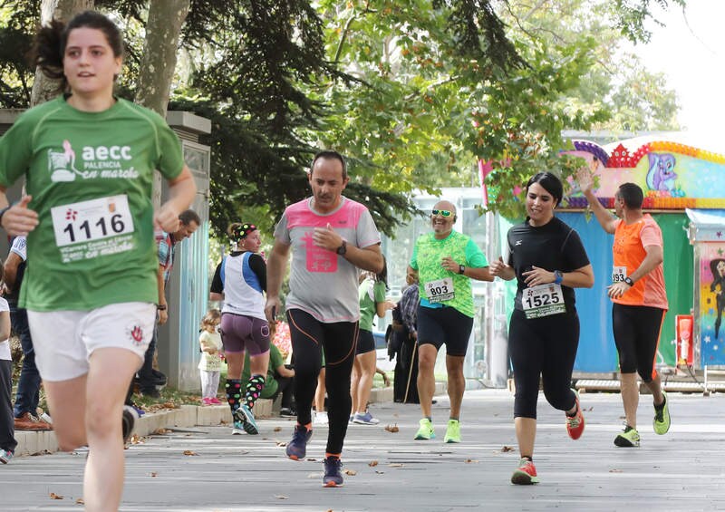 Marcha contra el cáncer en Palencia