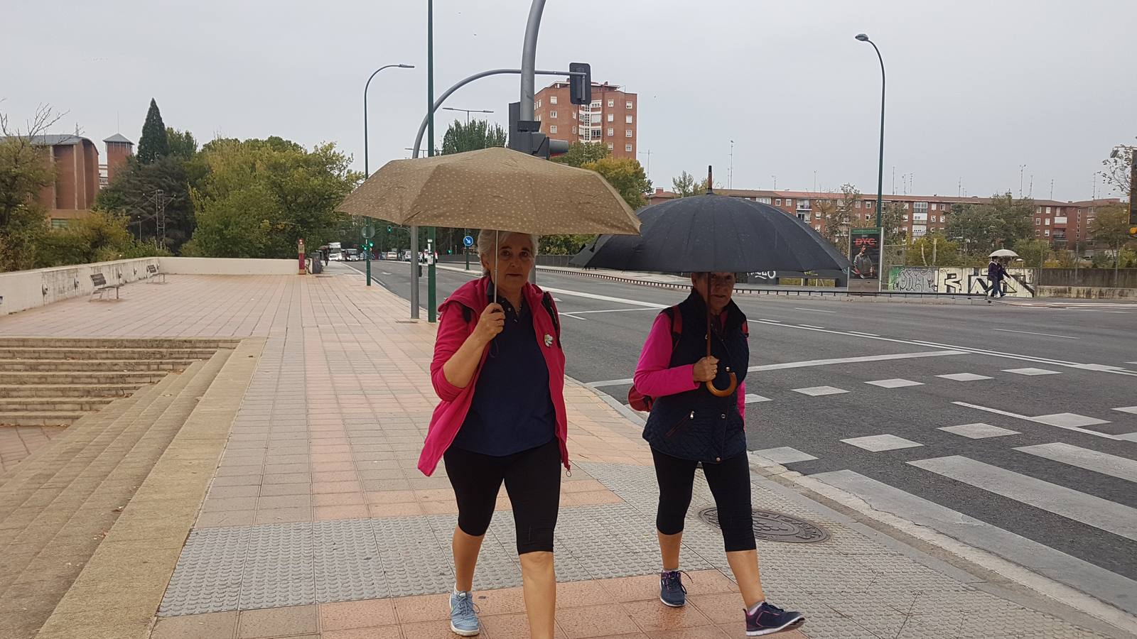 Llueve en Valladolid