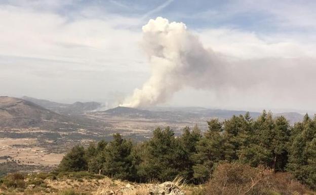 Controlado el incendio en Gilbuena