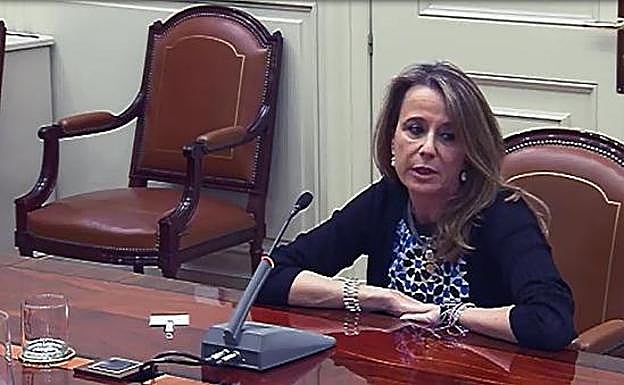 La juez Lamela, en una de las pocas imágenes que hay de ella.