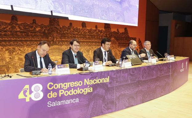 Las autoridades locales participaron en la inauguración de este congreso nacional. 
