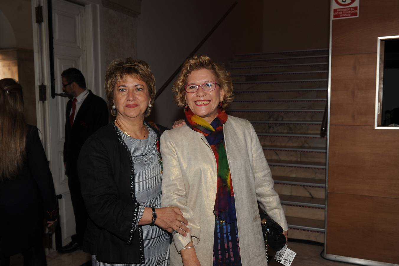 Fátima Pérez e Isabel Mateo.