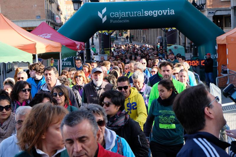 Marcha Popular de Caja Rural a beneficio del Banco de Alimentos de Segovia (Segunda parte)