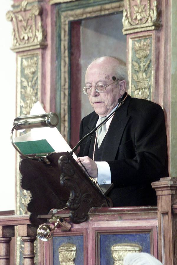 23.04.03 José Jiménez Lozano en su discurso de agradecimiento tras recibir el premio Cervantes 2002