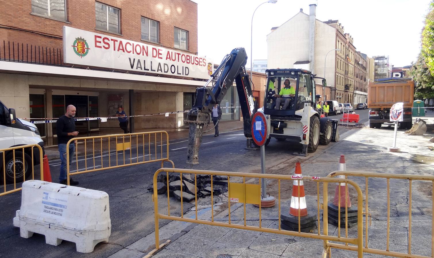 La rotura se ha producido en la calle San José