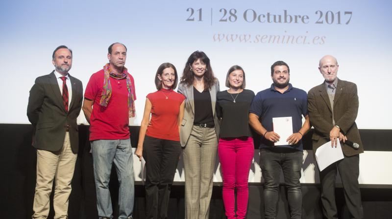 El salmantino José Luis García Sánchez recibe la Espiga de Honor de la 62 Seminci