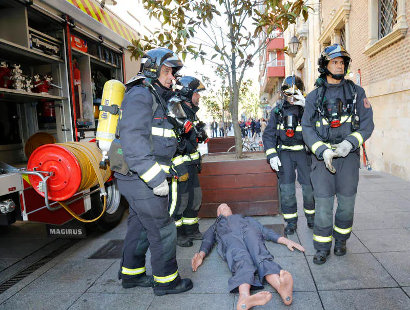 El ejercicio se enmarca en las actividades de la Semana de la Prevención de Incendios