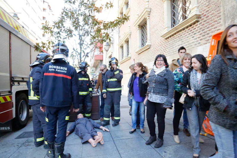 El ejercicio se enmarca en las actividades de la Semana de la Prevención de Incendios