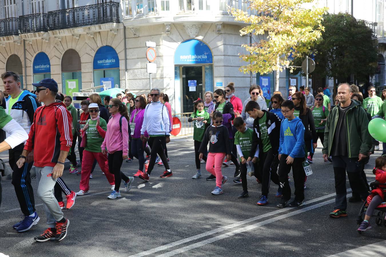 Miles de vallisoletanos se han vestido hoy de verde para salir a la calle en una marcha histórica