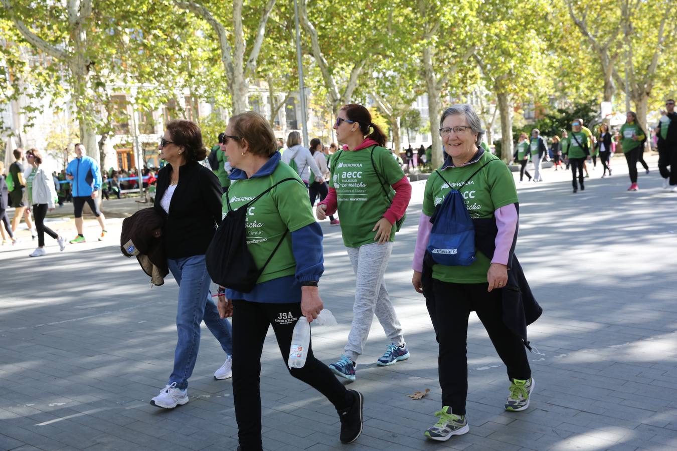 Miles de vallisoletanos se han vestido hoy de verde para salir a la calle en una marcha histórica