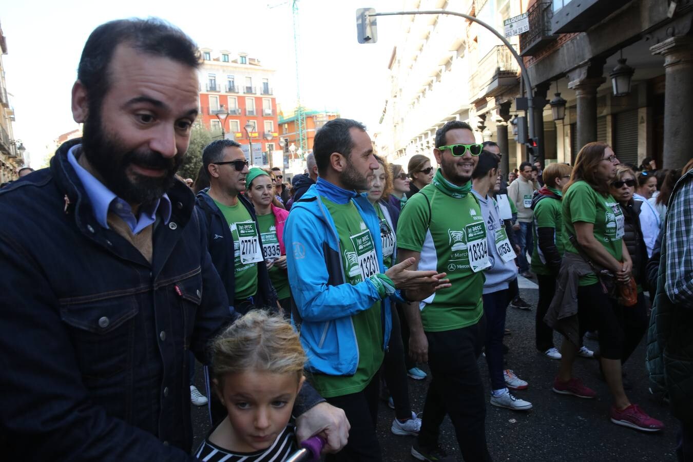 Miles de vallisoletanos se han vestido hoy de verde para salir a la calle en una marcha histórica