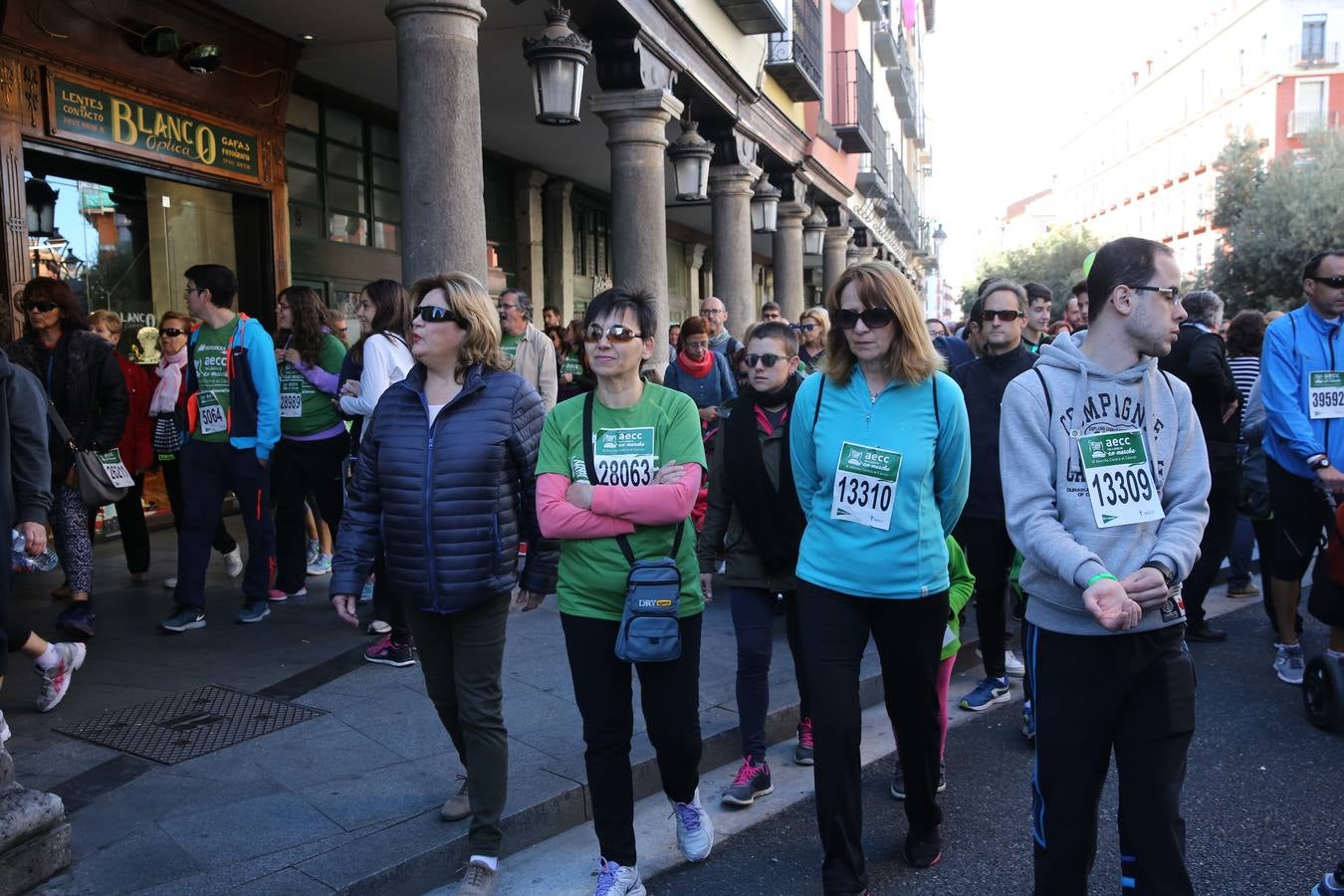 Miles de vallisoletanos se han vestido hoy de verde para salir a la calle en una marcha histórica