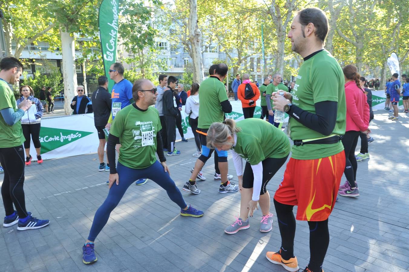 Miles de vallisoletanos se han vestido hoy de verde para salir a la calle en una marcha histórica