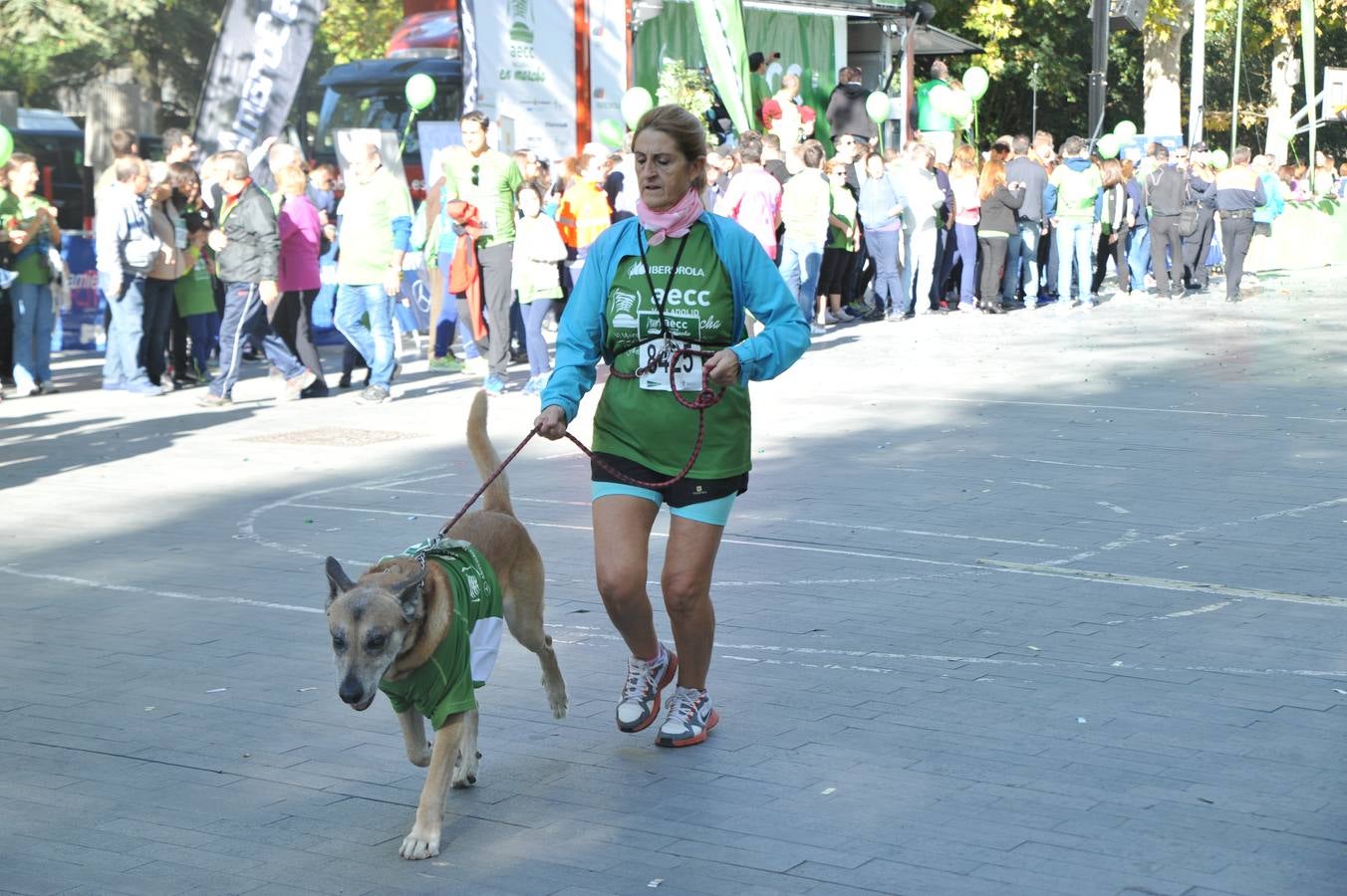 Miles de vallisoletanos se han vestido hoy de verde para salir a la calle en una marcha histórica