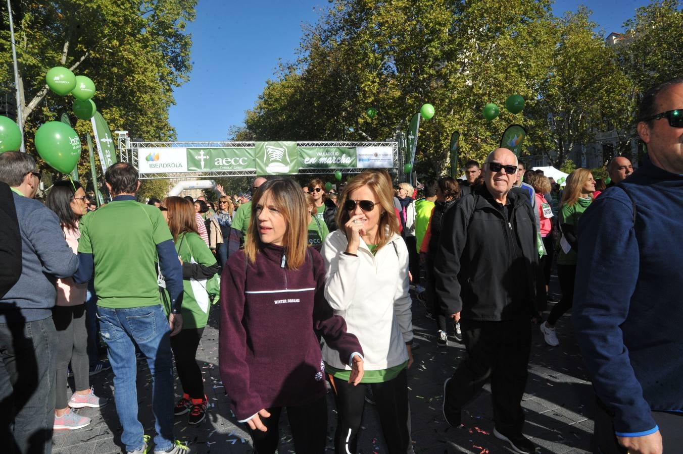 Miles de vallisoletanos se han vestido hoy de verde para salir a la calle en una marcha histórica