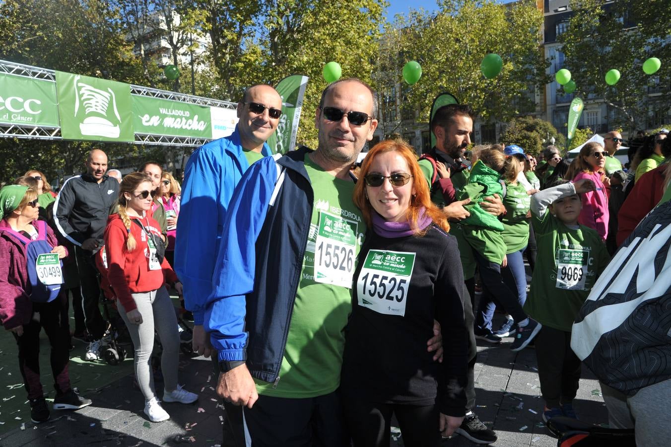 Miles de vallisoletanos se han vestido hoy de verde para salir a la calle en una marcha histórica