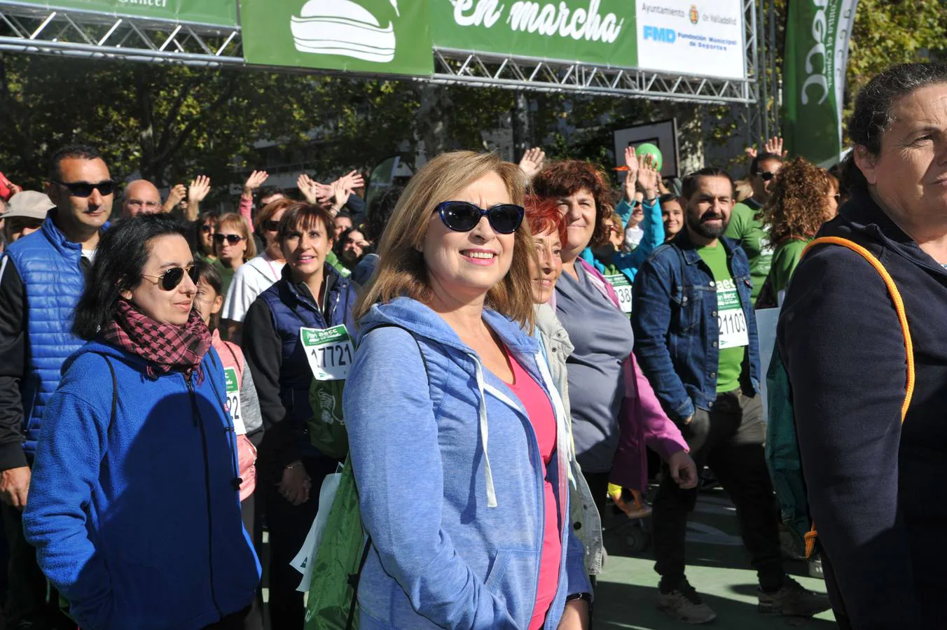 Miles de vallisoletanos se han vestido hoy de verde para salir a la calle en una marcha histórica