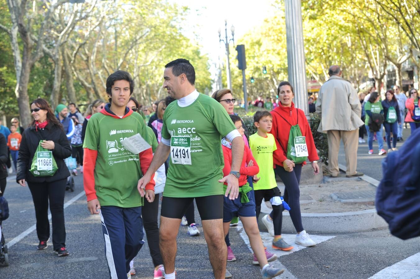 Miles de vallisoletanos se han vestido hoy de verde para salir a la calle en una marcha histórica