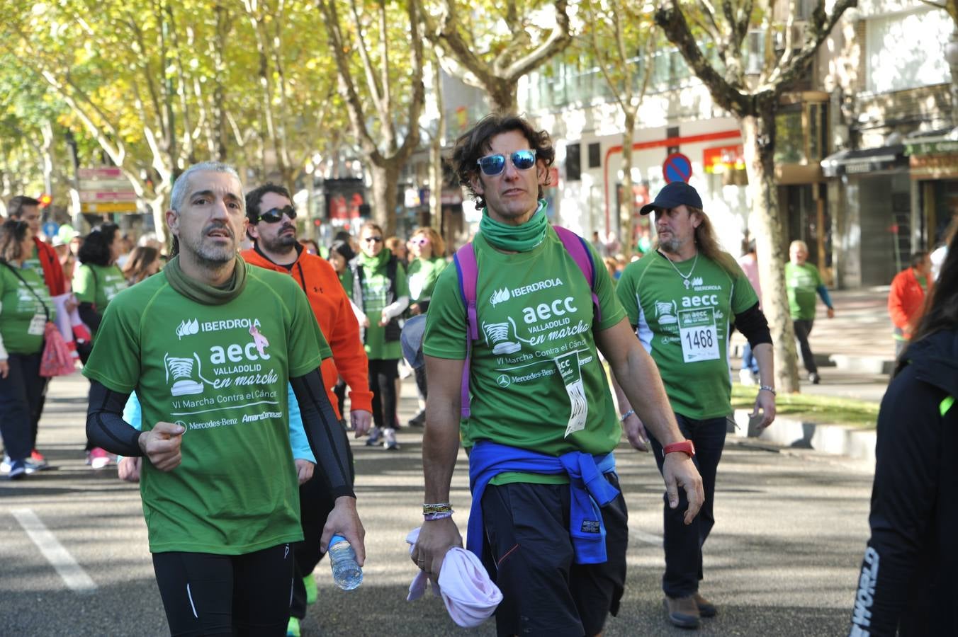 Miles de vallisoletanos se han vestido hoy de verde para salir a la calle en una marcha histórica