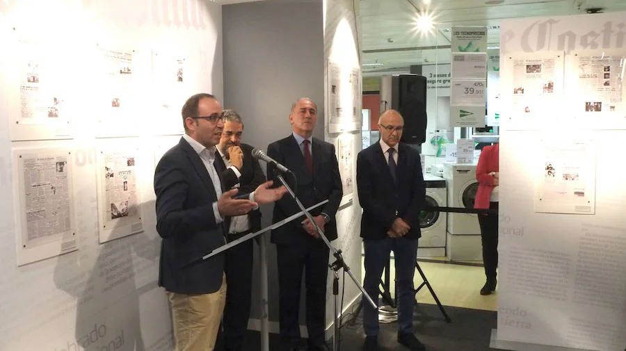 Exposición &#039;15 años de Vocento&#039; en el Corte Inglés de Valladolid