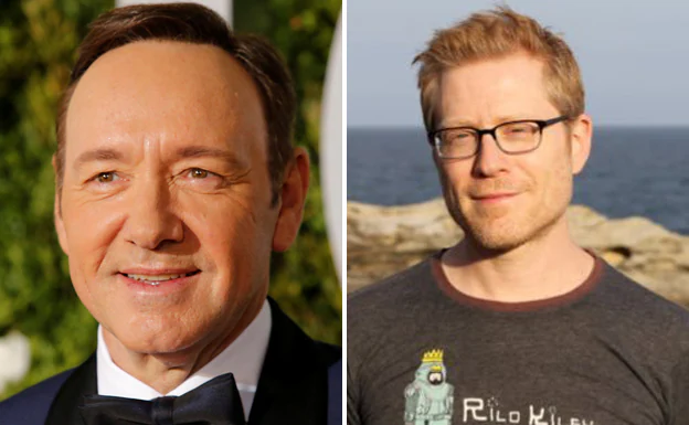 Kevin Spacey y Anthony Rapp.