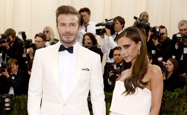 David y Victoria Beckham. 