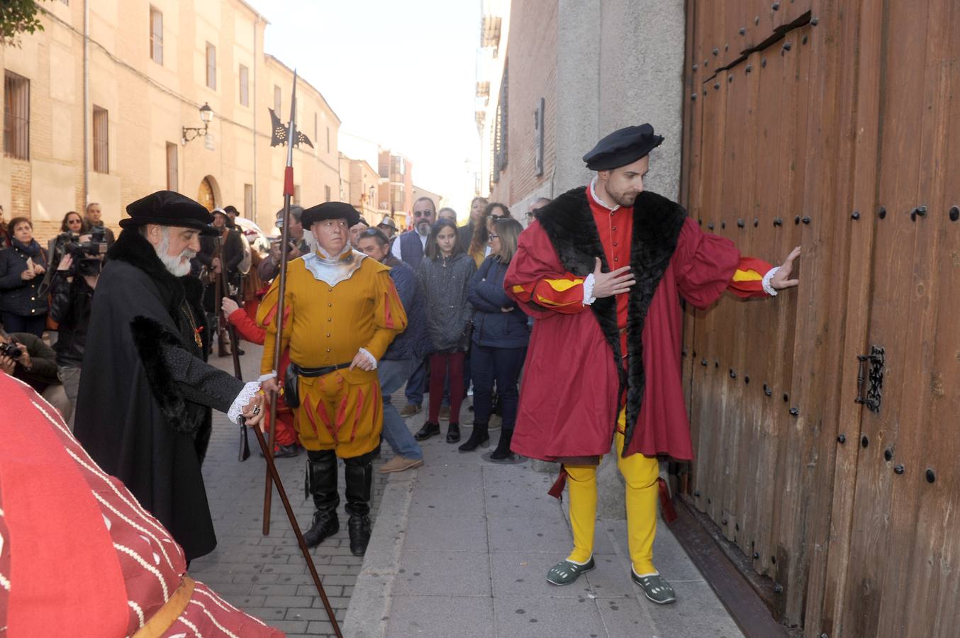 Medina recuerda la llegada de Carlos V en 1556