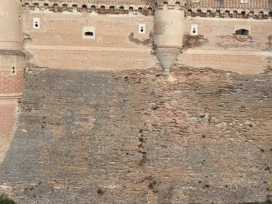 El castillo de Coca necesita una restauración