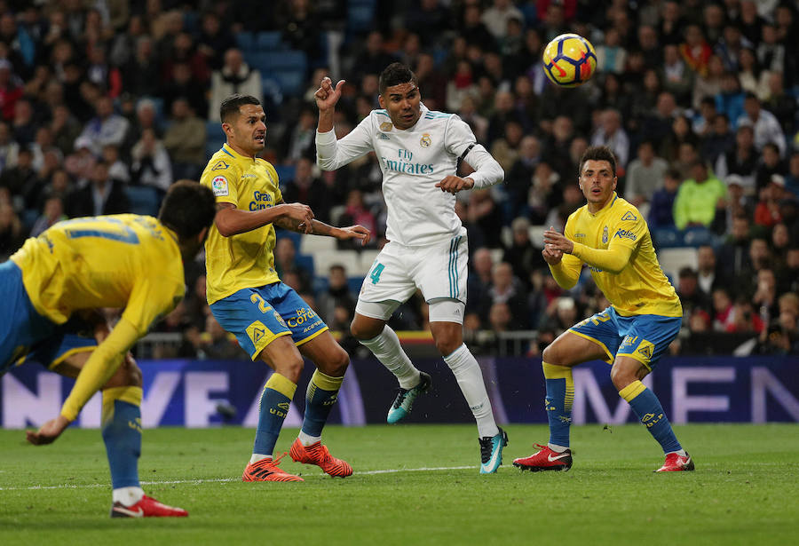 El Real Madrid trata de reencontrarse con la victoria en el Bernabéu tras dos derrotas consecutivas en Liga y Champions. Las Palmas, cerca del descenso, quiere sumar para subir posiciones en la tabla. 