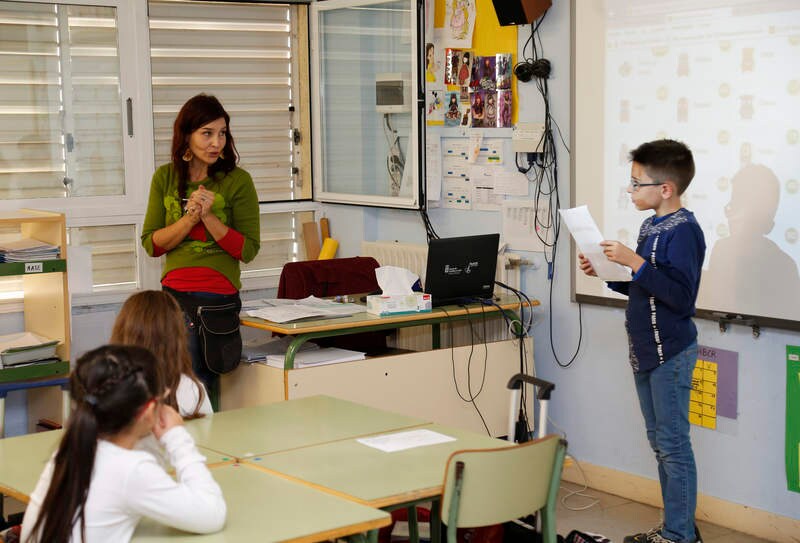 El centro, uno de los pioneros en el bilingüismo, está especializado en la atención a la diversidad y en alumnos con necesidades especiales