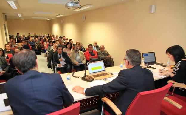 Jornada sobre violencia de género celebrada este martes en el Colegio de Abogados de Segovia. 