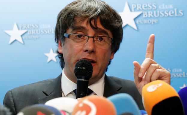 Carles Puigdemont, expresidente catalán.