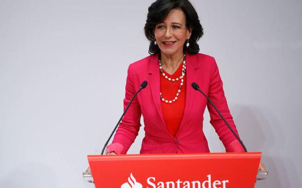 La presidenta de Santaner, Ana Botín.