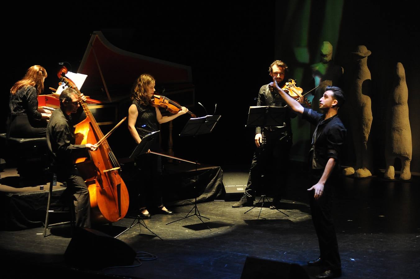 &#039;Cantata campesina&#039; de la Fura dels Baus, en Medina del Campo