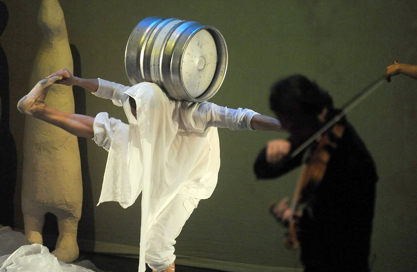 &#039;Cantata campesina&#039; de la Fura dels Baus, en Medina del Campo