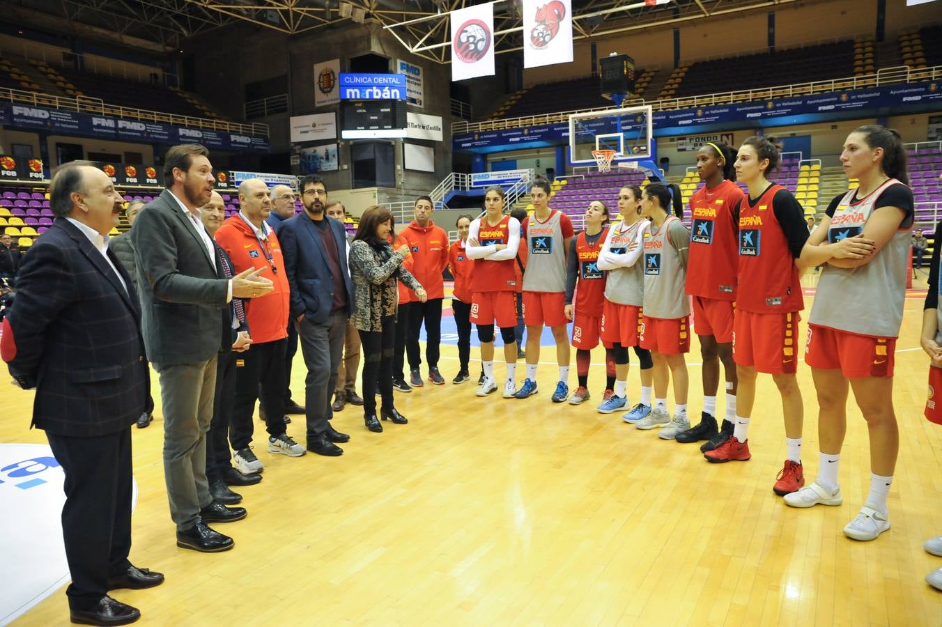 El equipo que dirige Lucas Mondelo se encuentra en Valladolid para medirse a Holanda en partido oficial clasificatorio para el Eurobasket 2019