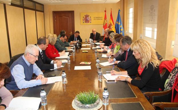 Reunión de coordinación celebrada en la subdelegación del Gobierno. 