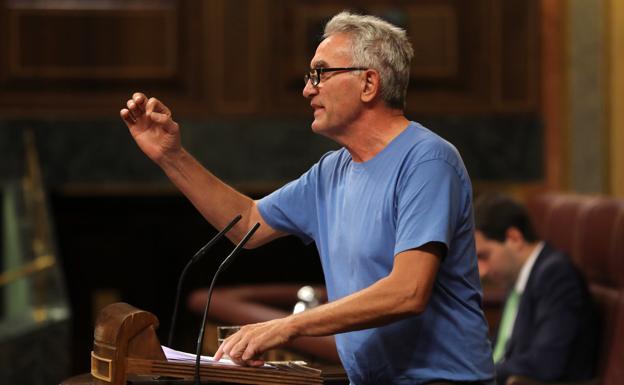 Diego Cañamero, diputado de Unidos Podemos.