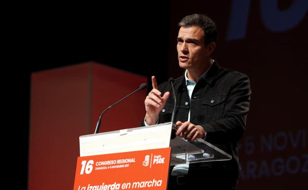 Sánchez ve «sarcástico» que Rajoy considere a los secesionistas inhabilitados «por mentir»