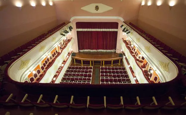 Interior del teatro Sarabia de Carrión de los Condes.