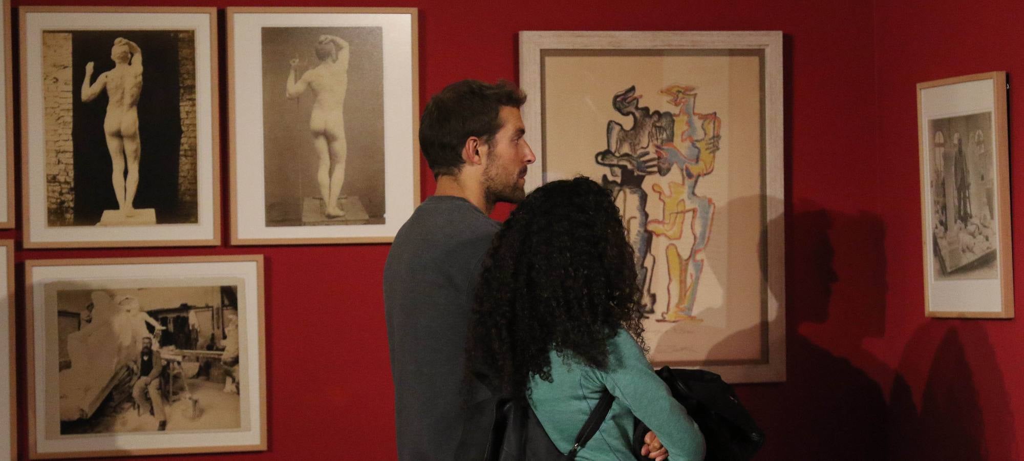 Acoge una exposición fotográfica con imágenes procedentes de los fondos del Museo Rodin (París) y materiales del taller de vaciados del antiguo Museo Nacional de Reproducciones Artísticas