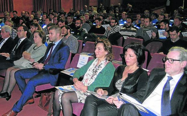 Asistentes a la jornada organizada pr Phipp Morris y Logista.