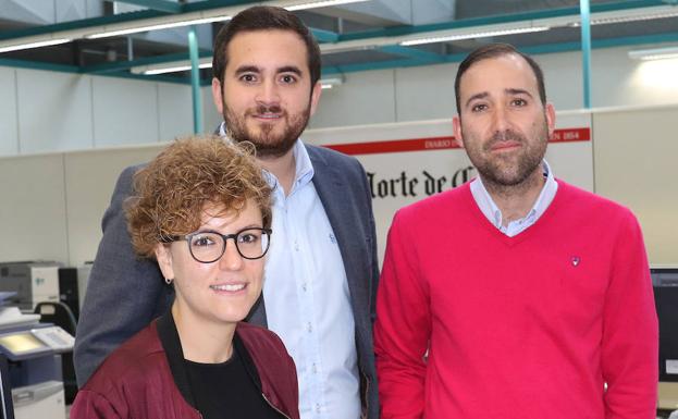 Virginia Hernández Gómez (San Pelayo), José Ángel Alonso Pérez (Villalón) y Javier Garcia Rojo (Pollos)