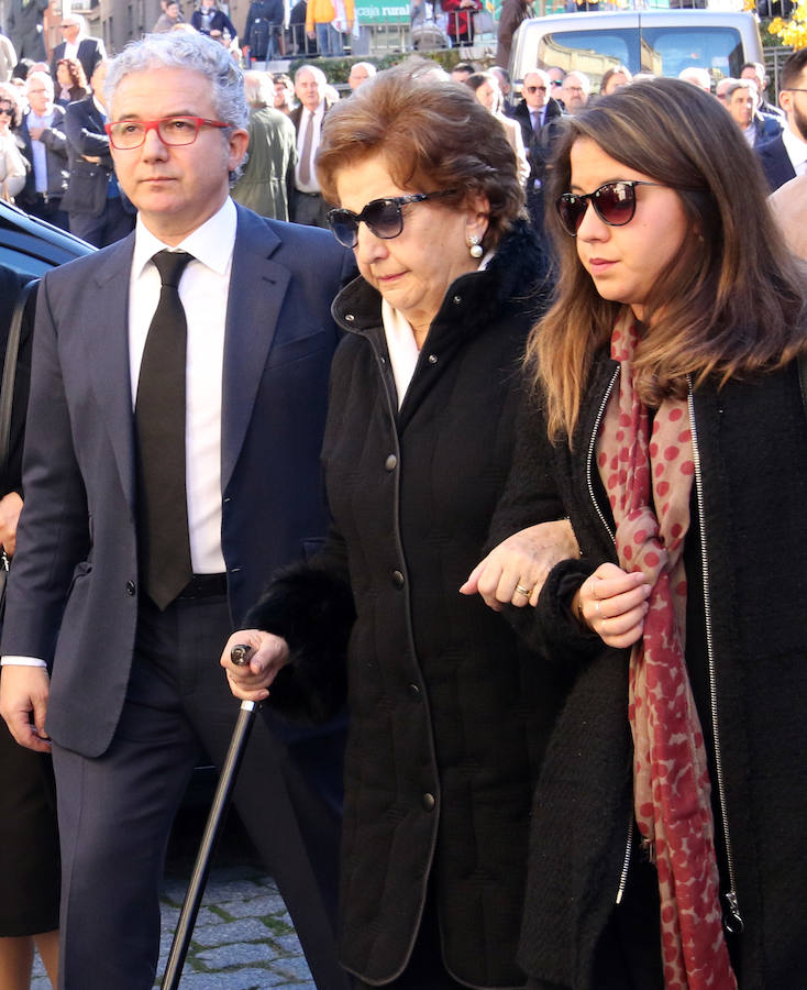 Funeral de Octaviano Palomo en Segovia