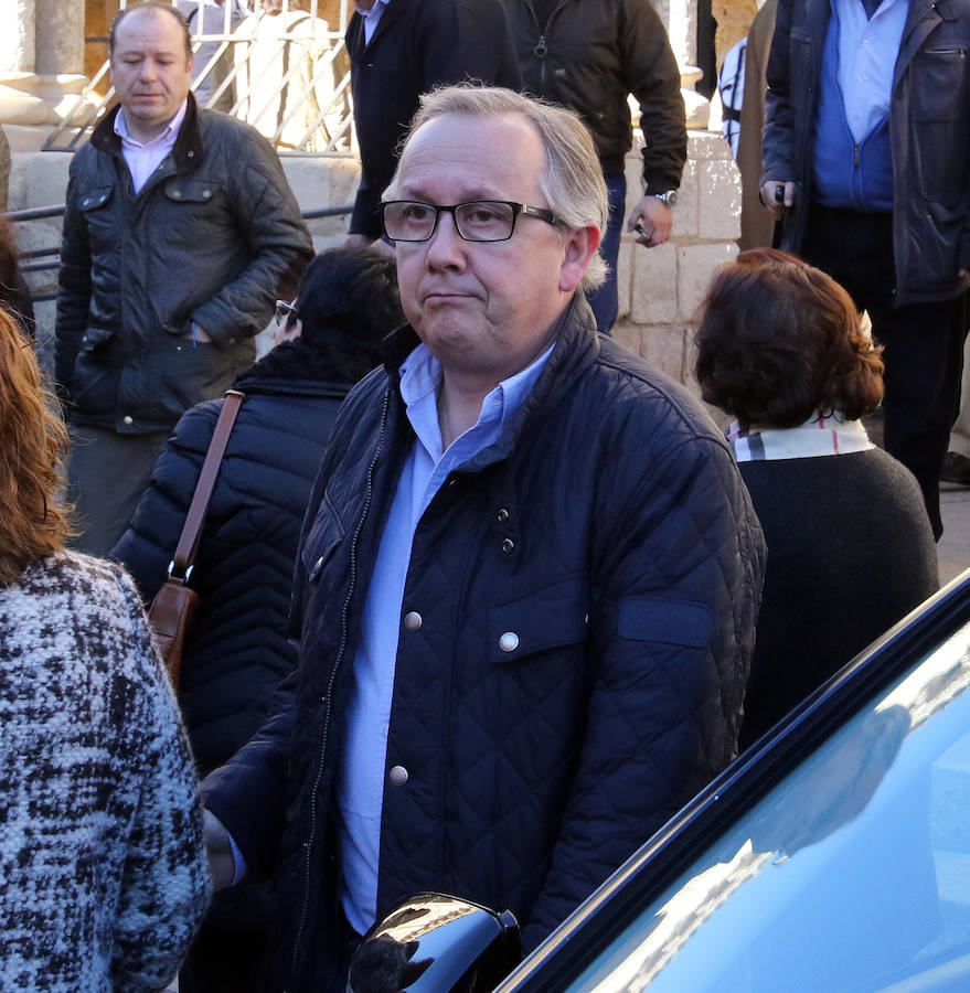 Funeral de Octaviano Palomo en Segovia