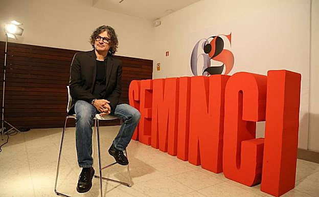 El director libanés Ziad Doueiri, durante la presentación de 'El insulto' en la Seminci 2017. 