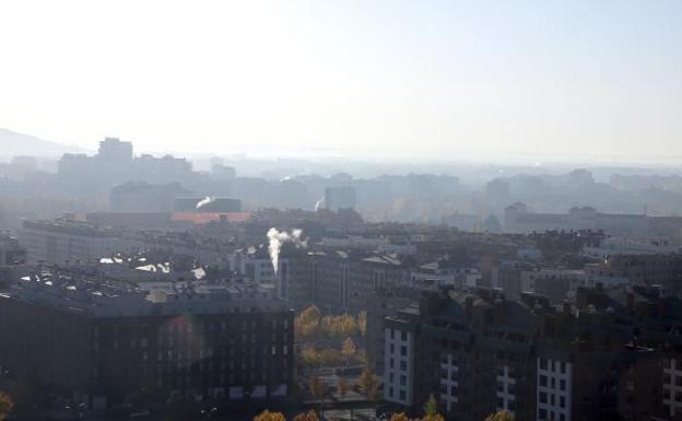 Vista de Valladolid, hoy miércoles.