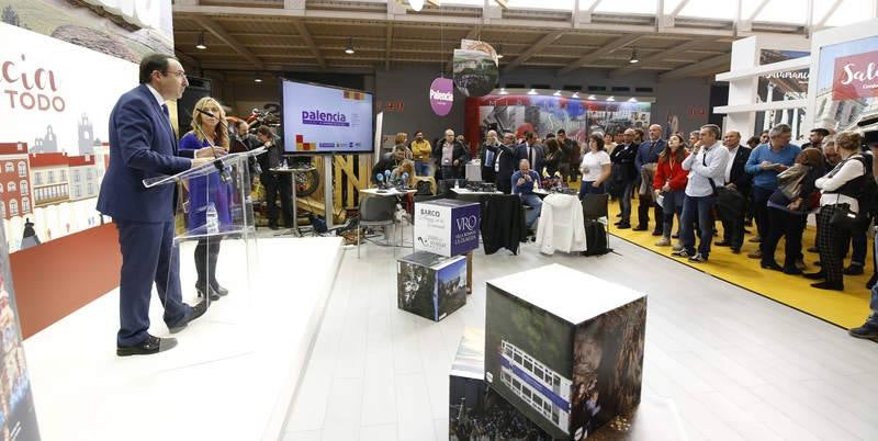 Palencia presenta su oferta turística en Intur